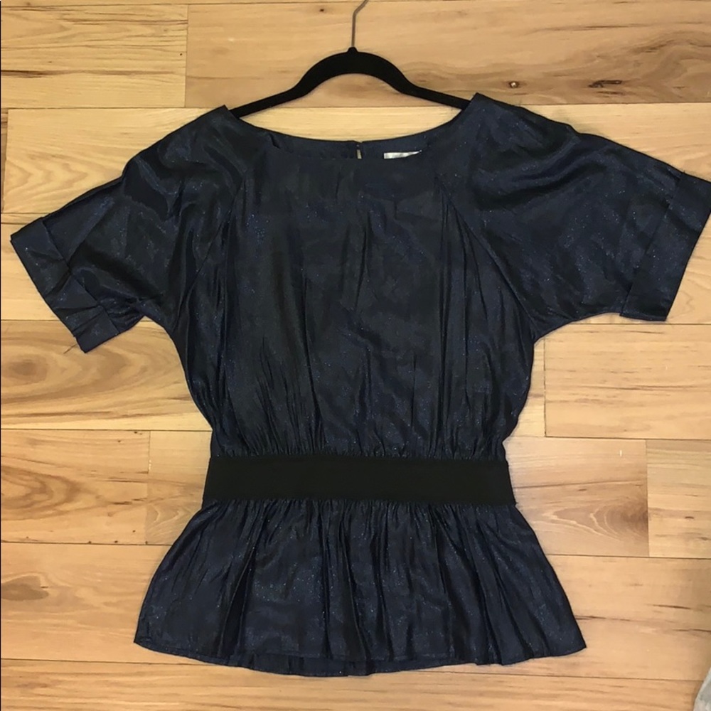 Navy Blouse